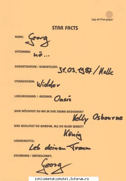 scrisul lui georgik asta fisa star facts lui ღ^~*AdmInIstraToR*~^ღ