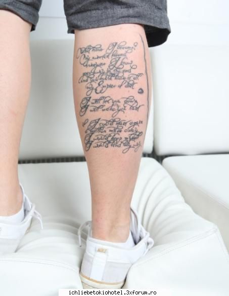 tatuajele lui gustav... mai are unul picior &nbsp;