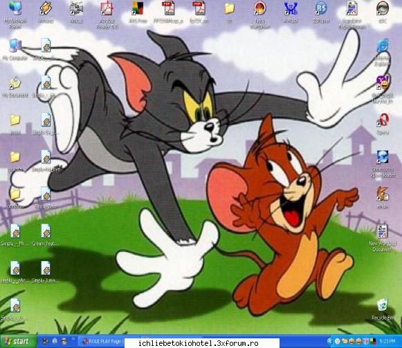 my desktop - aici aratam cum arata desktopul nostru.... al meu - ღPlayღ